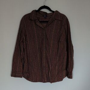 Chaps Multicolor Patterned Shirt